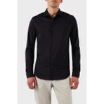 Armani Exchange Pamuk Regular Fit Düz Yaka Gömlek Erkek Gömlek XM000497 AF10364 UB101 - Lacivert - S