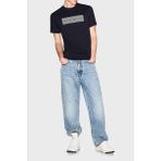 Armani Exchange Pamuklu Regular Fit Logolu Bisiklet Yaka T Shirt Erkek T Shirt XM002472 AF10356 UB101 - Lacivert - 2XL