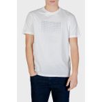 Armani Exchange Pamuklu Regular Fit Logolu Bisiklet Yaka T Shirt Erkek T Shirt XM002519 AF10334 U0009 - Beyaz