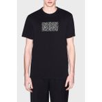 Armani Exchange Pamuklu Regular Fit Logolu Bisiklet Yaka T Shirt Erkek T Shirt XM002784 AF10356 UC001 - Siyah - 2XL