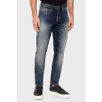 Armani Exchange Pamuklu Slim Fit Normal Bel Dar Paça Jeans Erkek Kot Pantolon XM000070 AF24012 MB001 - Lacivert - 34