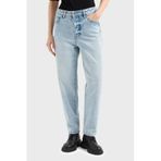Armani Exchange Pamuklu Tapered Fit Daralan Paça Jeans Bayan KOT PANTOLON XW000128 AF12860 MB001