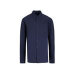 Armani Exchange Regular Fit Düz Gömlek, S, 5003183353, Lacivert, Erkek