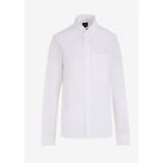 Armani Exchange Regular Fit Ekru Düz Erkek Gömlek 6DZC21 ZN2VZ 1116 - S