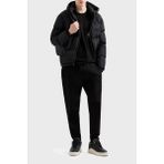 Armani Exchange Streç Pamuklu Regular Fit Normal Bel Ribanalı Paça Jogger Pantolon Erkek Pantolon XM000373 AF10818 UC001 - Siyah - XL