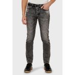 Armani Exchange Streç Pamuklu Skinny Fit Normal Bel Dar Paça Jeans Erkek KOT PANTOLON XM000070 AF13264 M8088 - Gri - 31