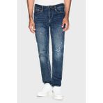 Armani Exchange Streç Pamuklu Slim Fit Düşük Bel Dar Paça Jeans Erkek Kot Pantolon XM000070 AF17012 MB001 - Lacivert - 32