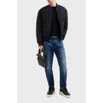 Armani Exchange Streç Pamuklu Slim Fit Normal Bel Düz Paça Jeans Erkek Kot Pantolon XM000070 AF12965 MB002 - Mavi - 32