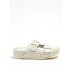 Armani Exchange XDP031XV683S054 Kauçuk Bej Kadın Sandalet
