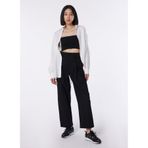 Armani Exchange Yüksek Bel Kadın Pantolon, Beyaz, 2, Yüksek Bel Standart Beyaz Kadın Pantolon, 3DYP48