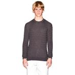 Armani Exchange Yün Karışımlı Regular Fit Bisiklet Yaka Dalgalı Dokuma Kazak Erkek KAZAK XM001560 AF11982 F8034
