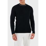 Armani Exchange Yün Karışımlı Regular Fit Yuvarlak Yaka Kazak Erkek KAZAK XM000893 AF14007 UB101
