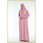 Armanım Tek Parça Namaz ve Ümre Elbisesi - 50P-Pembe - Standart