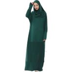 Armanım Tek Parça Namaz ve Ümre Elbisesi - Koyu Yeşil - Standart