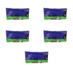 Armaplus Takviyeli Kalın Baskılı Beyaz Çanta Poşet Torba - 3 No - 33X45 Cm. - 50 Adetlik 5 Paket