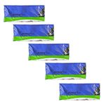 Armaplus Takviyeli Kalın Baskılı Beyaz Çanta Poşet Torba - 6 No - 60X70 Cm. - 50 Adetlik 5 Paket