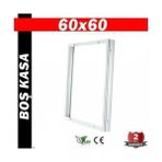Armatür Boş Kasa 60X60 LED Panel Sıva Üstü Armatür Için Boş Kasa - Beyaz
