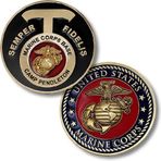 Armed Forces Depot U.S. Marine Corps Base Camp Pendleton, CA Challenge Coin