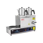Armeka 20 Litre Çay Kazanı Sanayi Tipi Çaymatik Platin Pleytli Kahveci Kazanı Kahve Ve Çay Ocağı