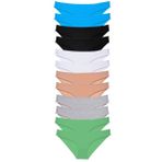 Armin Loretta 12 Adet Eko Set Likralı Çok Renkli 5 Kadın Slip Külot
