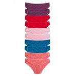 Armin Loretta S230 10 Adet Önü Dantelli Transparan Kadın Slip Külot
