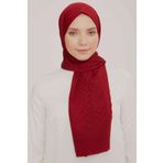 Armine 1-132 Bordo Desenli Şal