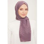 Armine 1-385 Mürdüm Desenli Şal