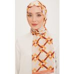 Armine 10006-11 Somon Karma Desen Trend Şal
