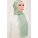 Armine 2-126 Trend Monogram Su Yeşili Şal