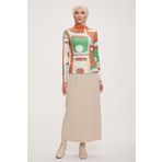 Armine 22K3206 Kakao Kadın Bluz