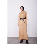 Armine 23KD4248 Camel Kadın Elbise