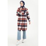 Armine 23KT402 Kiremit Kadın Tunik