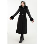 Armine 23kt750 Siyah Kadın Mont