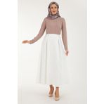 Armine 23YT107 Ekru Trend Etek