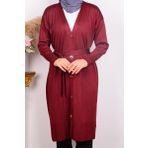Armine 24KTD502 Bordo Kadın Hırka