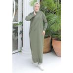 Armine 24KTD900 Haki Kadın Elbise