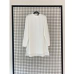 Armine 25YT4100 Trend Asimetrik Kesim Kurtarıcı Ekru Tunik