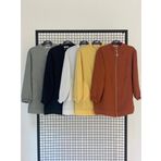 Armine 25YT552 Trend Sırtı Taşlı Lacivert Tunik