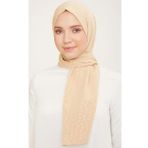 Armine 4-322 Krem Kalpli Şal