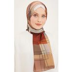 Armine 5354-11 Çok Renkli Karışık Desen Şal