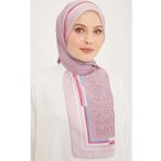 Armine 5368-21 Pembe Karışık Desen Şal