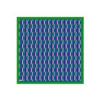 Armine 6087-10 Soft Saks Mavi Desenli Eşarp