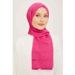Armine 8-04 Pembe Düz Renk Şal