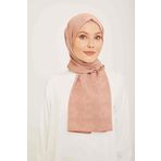 Armine 8-106 Koyu Nude Düz Renk Şal