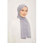 Armine 8-358 Gri Düz Renk Şal