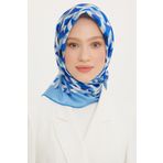 Armine 8720 (Mavi Saks Twill Eşarp