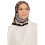 Armine 8845-03 Twill Nostalji İpek Eşarp