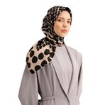 Armine Armine Desenli Saf Ipek Twill Eşarp 9354, 86