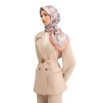 Armine Armine Ipek Eşarp 9316D (Twill)-80, Gri