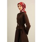 Armine Desenli Saf Ipek Twill Eşarp 9303- 83